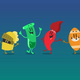 The whole Trivia Crack gang